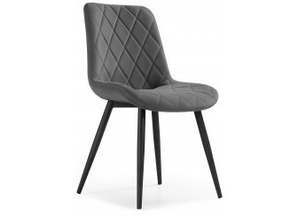 Стул на металлокаркасе Fox dark gray