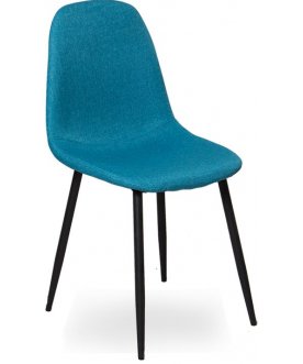 Стул на металлокаркасе Гардения blue / black
