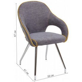 Стул на металлокаркасе Grenade