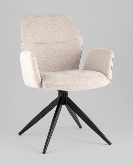 Стул на металлокаркасе Helm бежевый