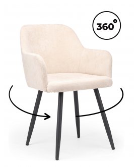 Стул-кресло Инфини терракота (ocean 015) / черный