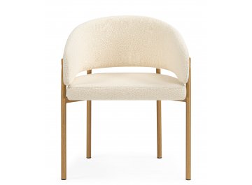 Распашной шкаф Janin white / wooden metal