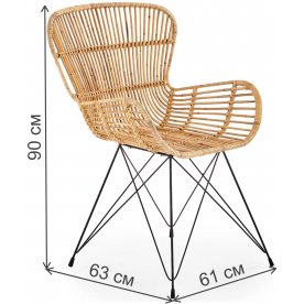 Стул на металлокаркасе Калми
