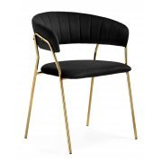 черный велюр (black fabric 821-70)