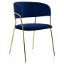 Kamelia 1 dark blue / gold