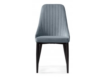 Стул на металлокаркасе Kora gray / black