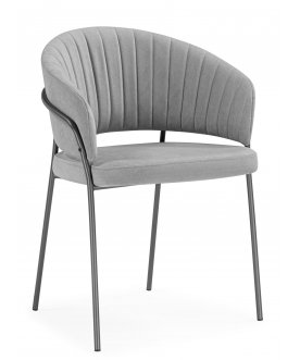 Стул-кресло Лео серый brendy monsoon 22 / серый