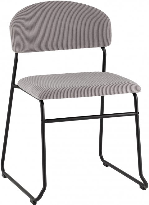 Стул на металлокаркасе Loftys серый