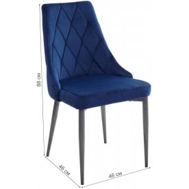 Стул на металлокаркасе Nepal bluvel-86