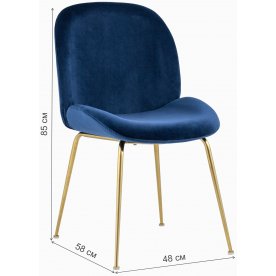 Стул на металлокаркасе Панна