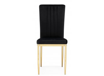 Стул на металлокаркасе Rek black /gold