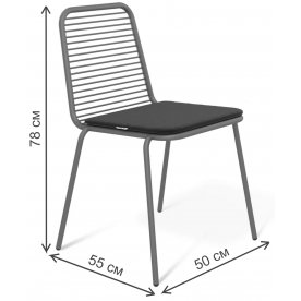 Стул на металлокаркасе SHT-S153-CN1