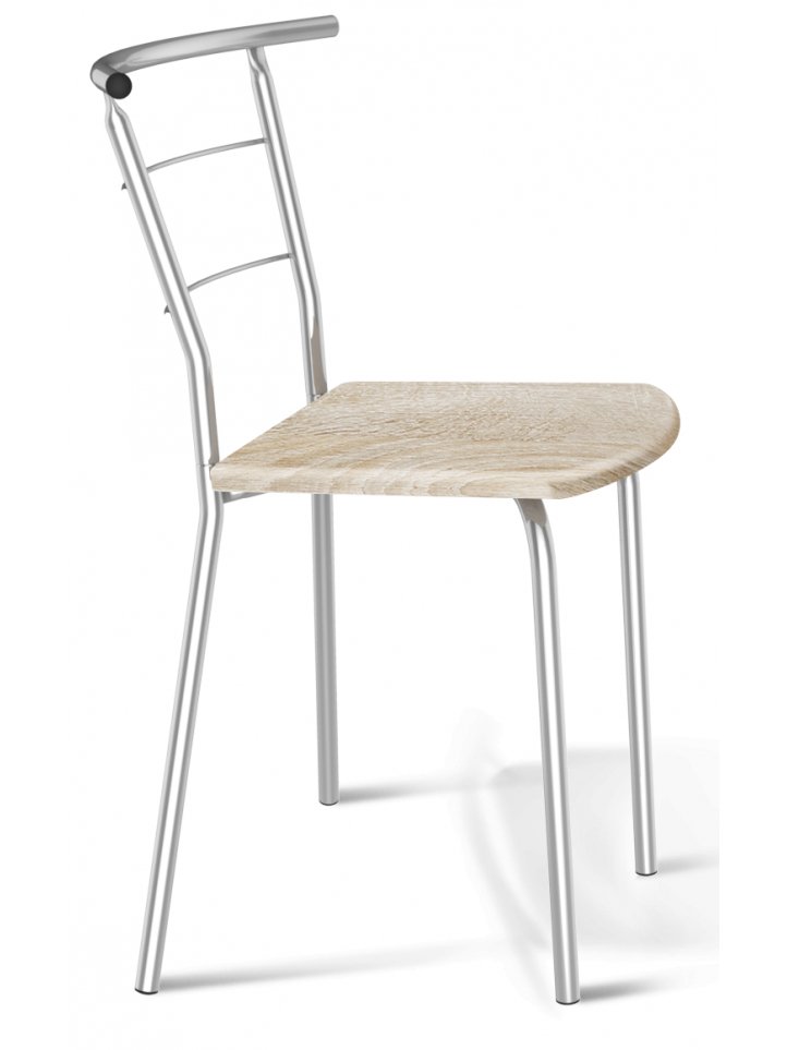 Стул на металлокаркасе SHT-S53 дуб сонома / металлик