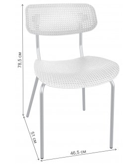 Стул на металлокаркасе SHT-S85М