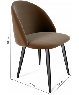 Стул на металлокаркасе SHT-ST35/S95