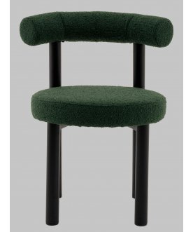 Стул на металлокаркасе Кайто зелёный