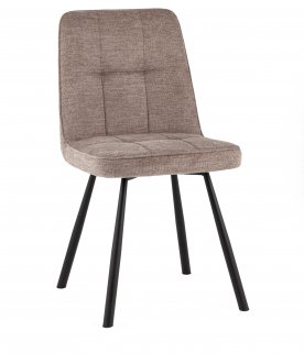 Стул на металлокаркасе Верт коричневый