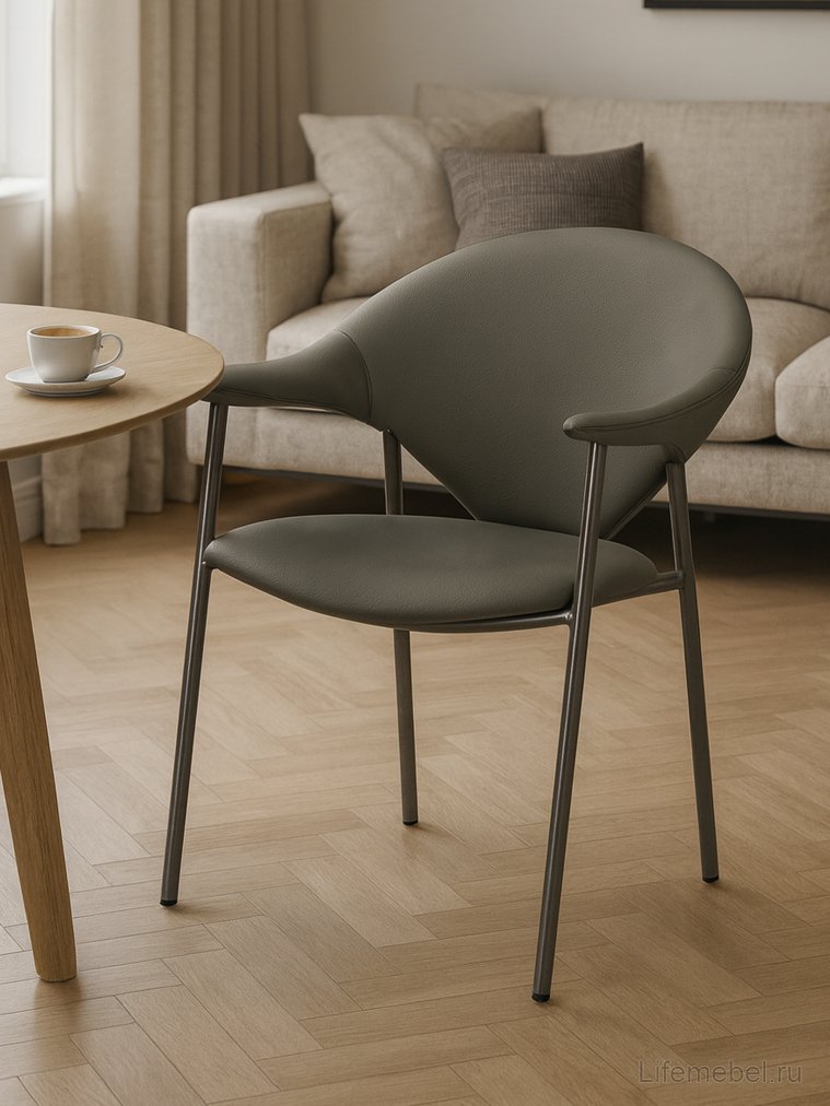 Стул на металлокаркасе Vigo gray