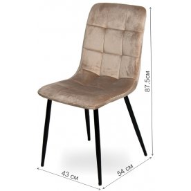 Стул на металлокаркасе S4