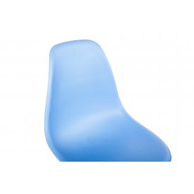 Стул SHT-S37 черный муар / голубой RAL5015