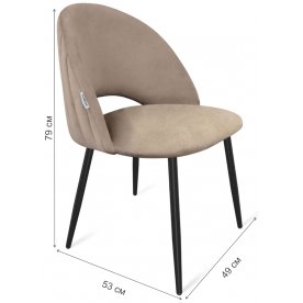 Стул на металлокаркасе SHT-ST34-1 / S129