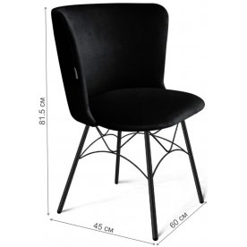 Стул на металлокаркасе SHT-ST36/S107