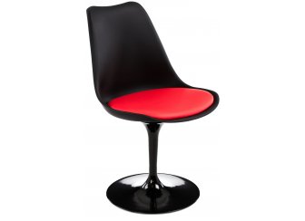 Стул Tulip черный / красный