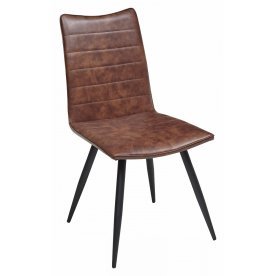 Стул на металлокаркасе Bloom brown