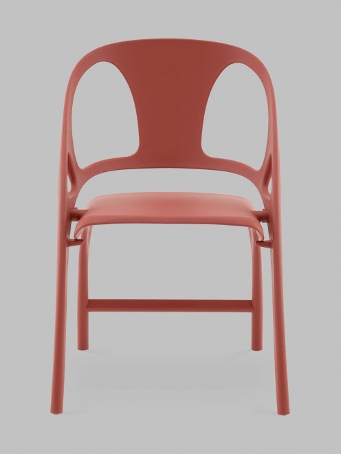 Пластиковый стул Эллара бордо