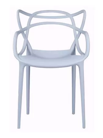 Пластиковый стул Masters DC459 литой серый