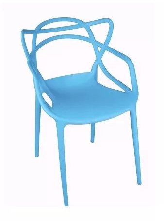 Пластиковый стул Masters синий