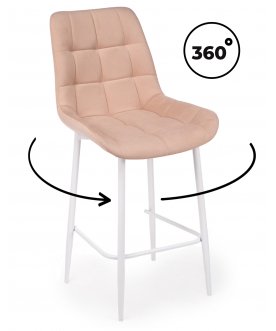 Комплект стульев Форт 360 бежевый (zd 210) / белый