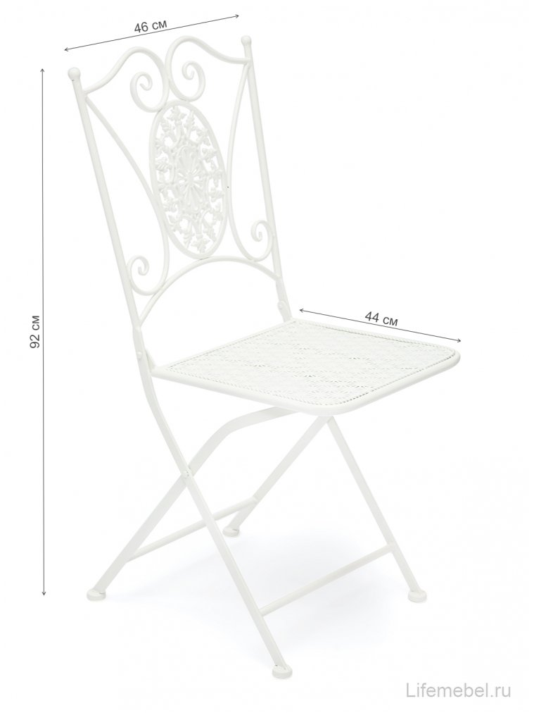Складной стул Betty butter white