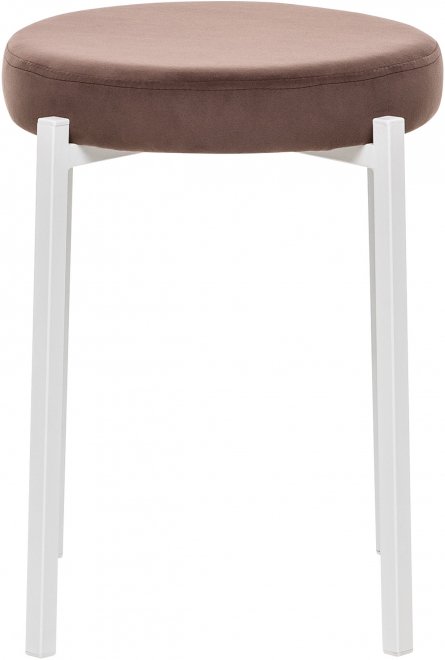 Табурет Авис ultra chocolate шоколад / белый