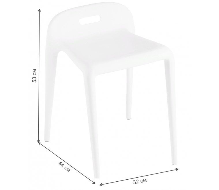 Табурет Стибло белый