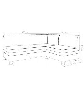 Кухонный диван Уют