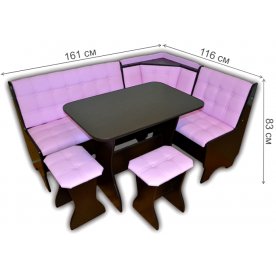 Кухонный уголок Комфорт-Аленка 17