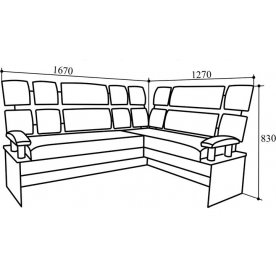 Кухонный уголок КУ-70