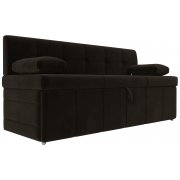 микровельвет коричневый