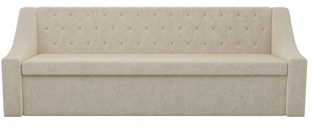 Кухонный диван Мерлин микровельвет бежевый