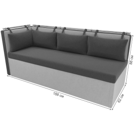 Кухонный диван Метро