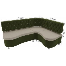 Кухонный диван Вегас правый