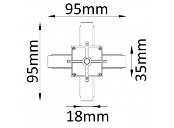 Коннектор CLT 0.211 04 BL