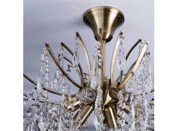 Хрустальная люстра на штанге Селена CL302163