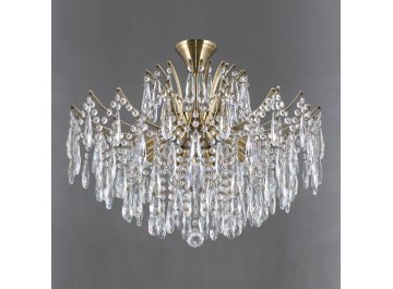 Хрустальная люстра на штанге Селена CL302183