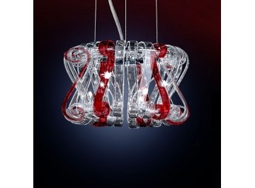 Подвесная люстра Rosa Rosso EL326P09.2