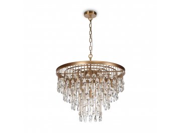 Хрустальная люстра Linn MOD091PL-07G