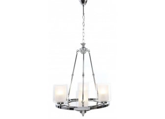 Подвесная люстра LDP 1220-4 CHR+WT