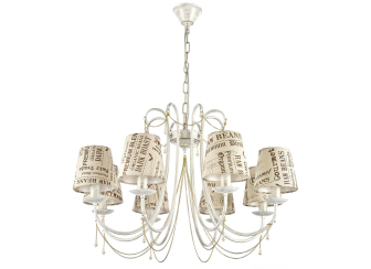 Подвесная люстра Tarsia E 1.1.8 WG