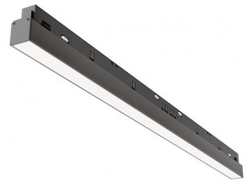 Магнитный трековый светильник Basis TR030-4-24W3K-WW-DS-B